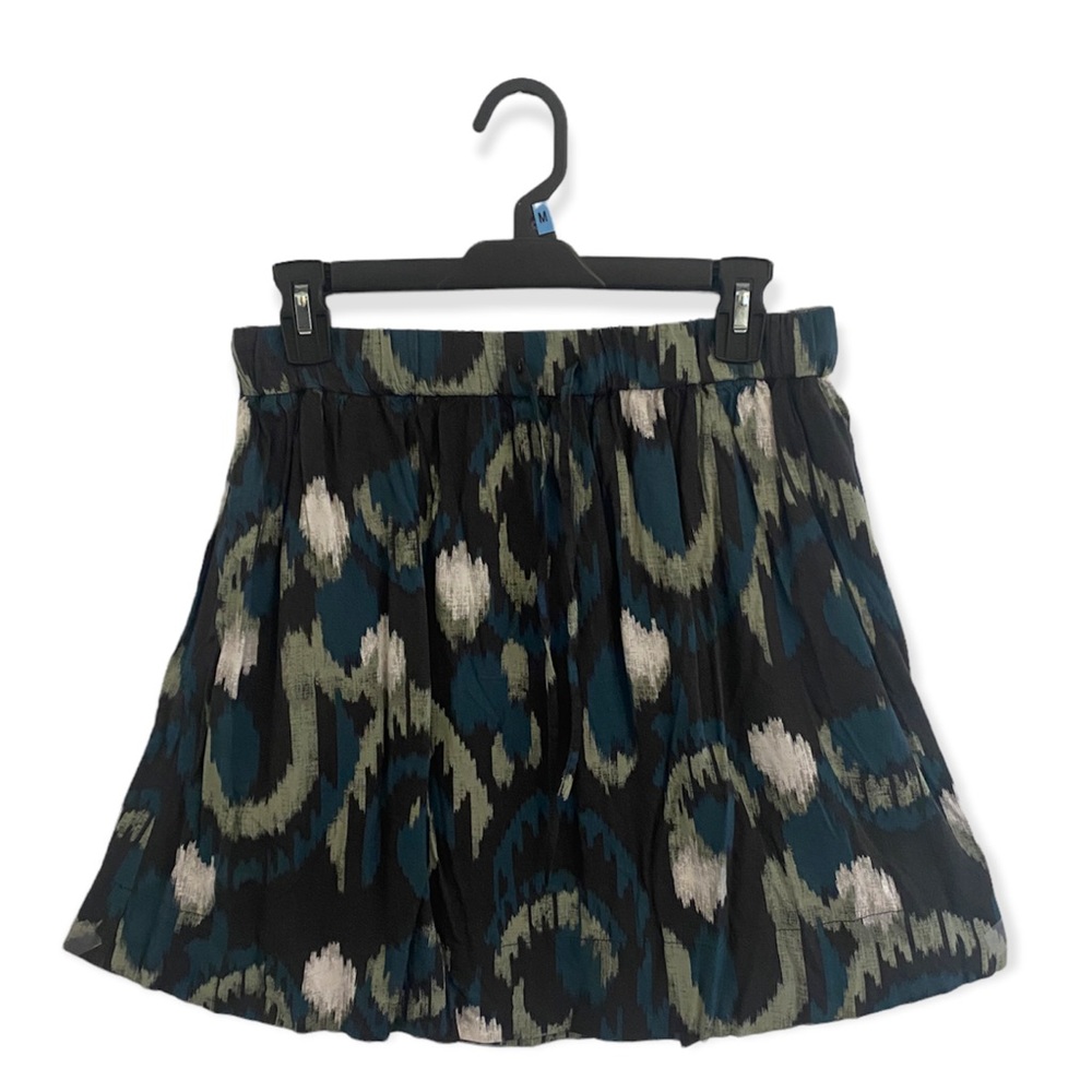 Patterned A-Line Skirt